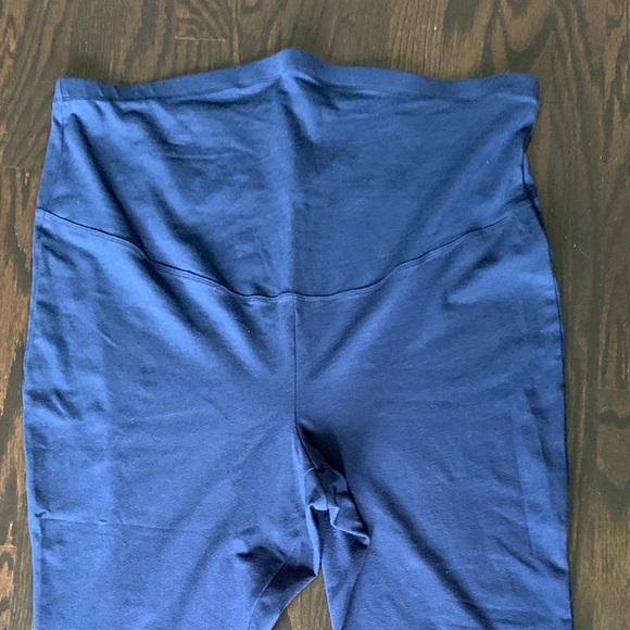 Old Navy Maternity Leggings XXL Navy Blue - Picture 2 of 6